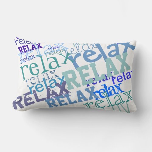 relax  sweet dreams lumbar pillow