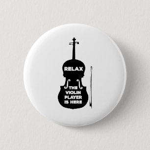 Relax The Violin Player is Here Button