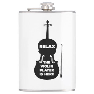 Relax The Violin Player is Here Flask