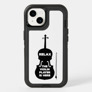 Relax The Violin Player is Here OtterBox iPhone 14 Case
