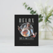 Relax: This is for SCIENCE Postcard (Standing Front)