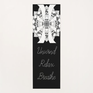 Relax, Unwind, Breathe Yoga Mat