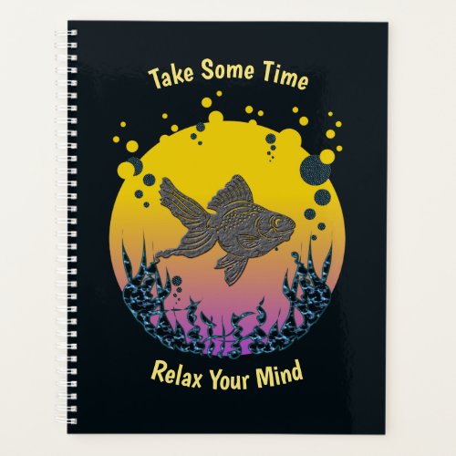 Relax Your Mind Under The Sea Planner