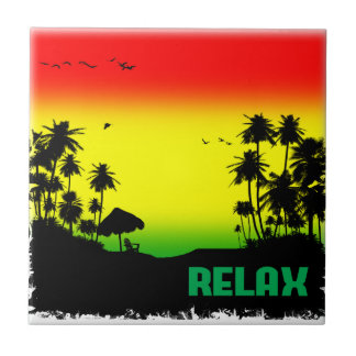 relaxation rasta ceramic tile