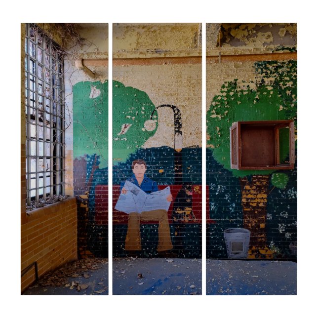 Relaxation Room Triptych (Front)