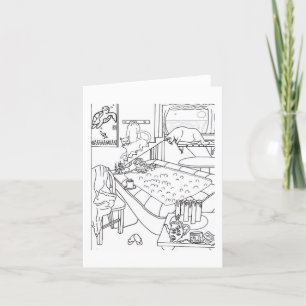 Relaxation With Cats 🐈 🐈‍⬛  Thank You Card