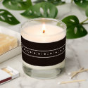 RelaxCup Black Blinky Scented Candle w lid