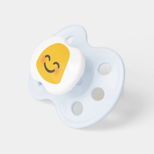 Relaxed emoji pacifier (Front Right)