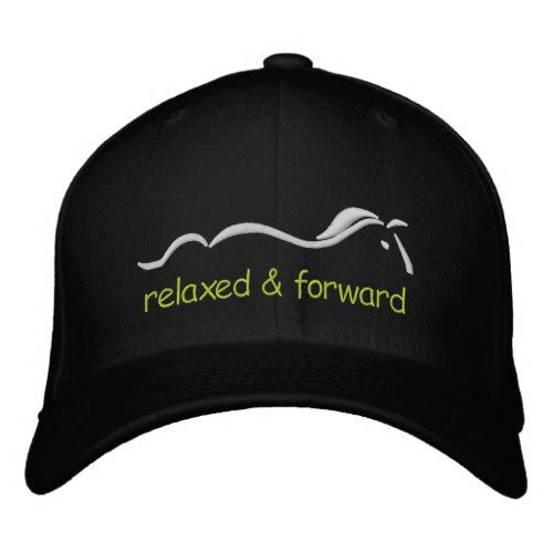 Relaxed  Forward horse logo ball cap