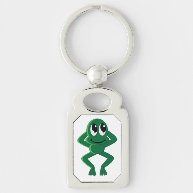 RELAXED FROG KEYCHAIN (Front)
