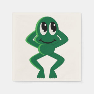 RELAXED FROG NAPKINS
