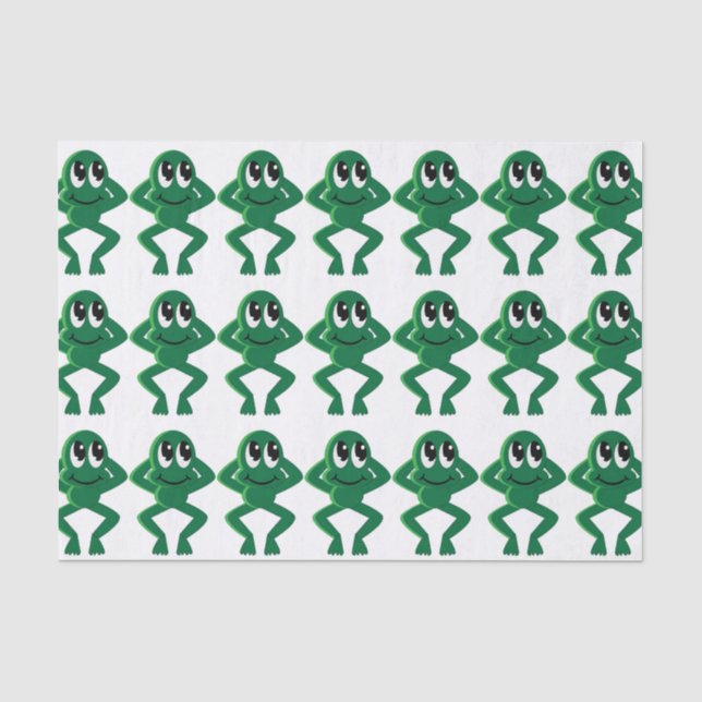 RELAXED FROG TISSUE PAPER (Front)