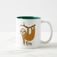 Relaxed Sloth background