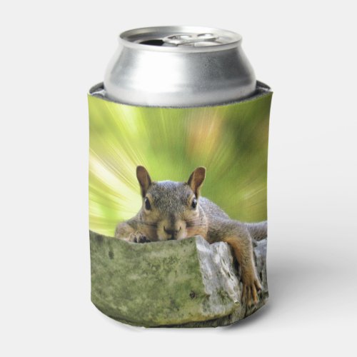 Relaxed Squirrel Can Cooler