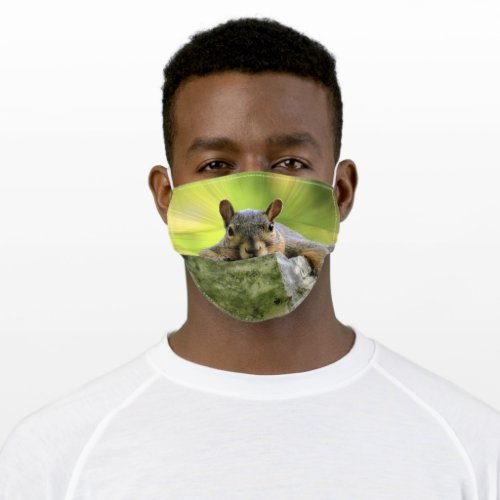 Relaxed Squirrel Face Mask