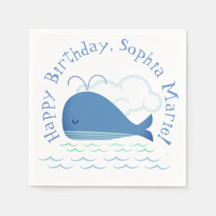 Relaxed Whale Napkins