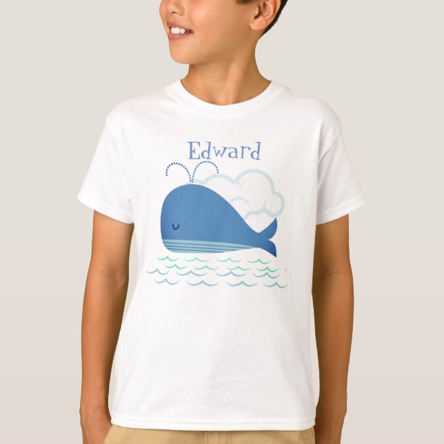 Relaxed Whale  T-Shirt (Front)