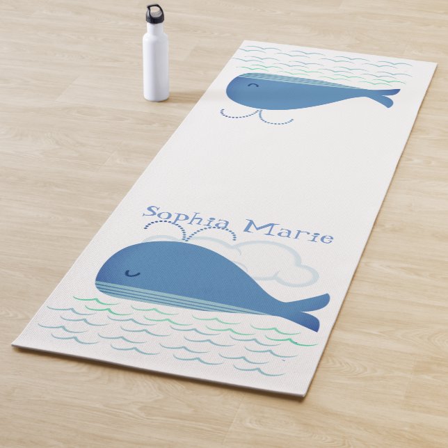 Relaxed Whale  Yoga Mat (In Situ)