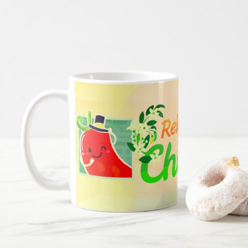 Relaxin and Chilin _ Punny Garden Card Coffee Mug