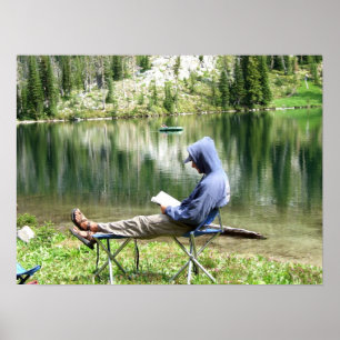 Relaxing at the East Gospel Lake 2 Poster
