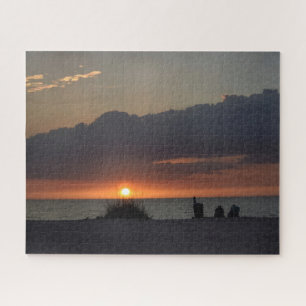 Relaxing Beach Sunset - 16x20 - 520 pcs Jigsaw Puzzle