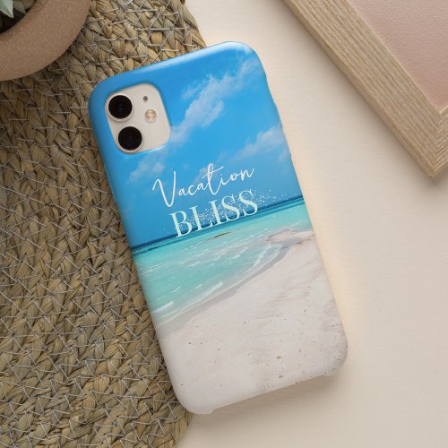 Relaxing Beach Vacation Bliss Summer Ocean Case_Mate iPhone 14 Case