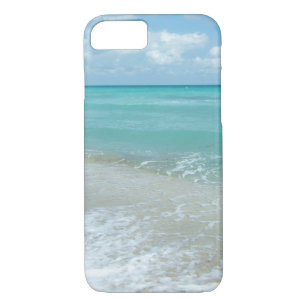 Relaxing Blue Beach Ocean Landscape Nature Scene iPhone 8/7 Case