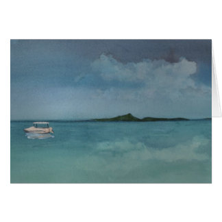 Relaxing Boat Scene Cards