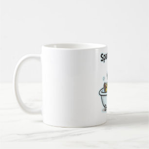 Relaxing Capybara Meme Cartoon Coffee Mug