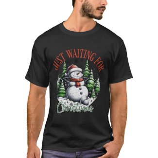 Relaxing Christmas Snowman Designs T-Shirt