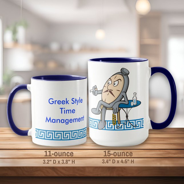 Relaxing clock mug (Creator Uploaded)
