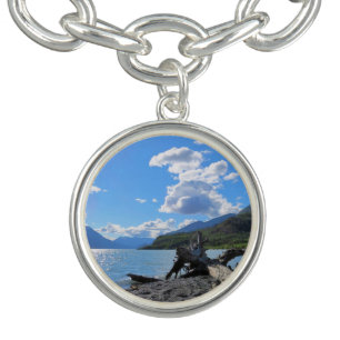 Relaxing Day Driftwood Beach Lake Kenai, Alaska Bracelet