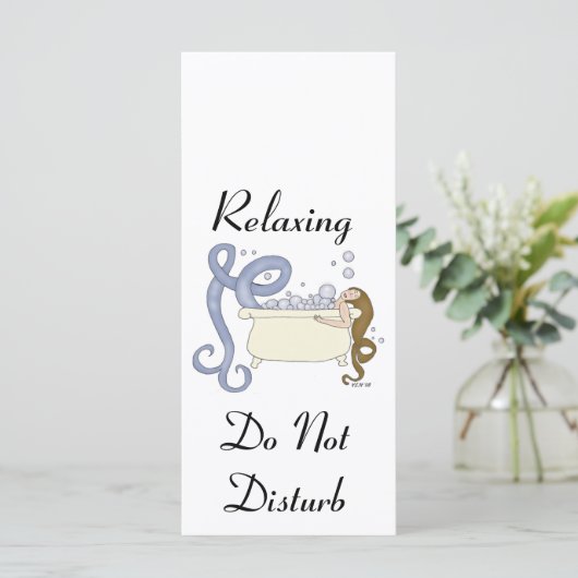 Relaxing Do Not Disturb Mermaid (Standing Front)