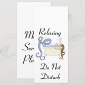 Relaxing Do Not Disturb Mermaid (Front/Back)