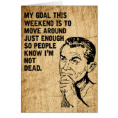 Relaxing Father's Day Retro Rustic Lazy Dad (Front)