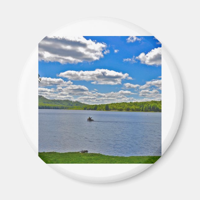 Relaxing Lake Magnet (Front)
