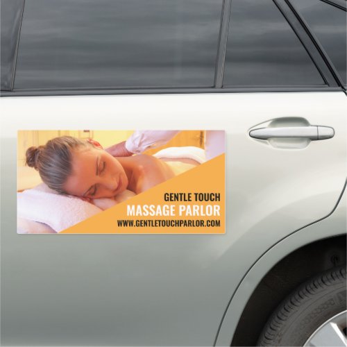 Relaxing Massage Massage Therapist Car Magnet