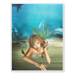 Relaxing Mermaid Temporary Tattoos