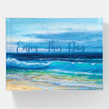 Relaxing Ocean Scene Paperweight