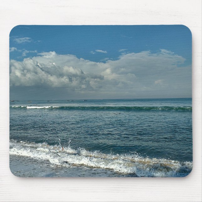 Relaxing Ocean Waves Melody Mouse Pad (Front)
