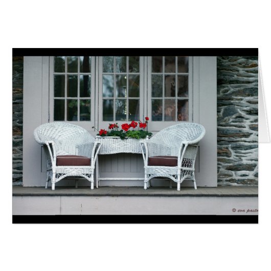 Relaxing Porch Cards (Front Horizontal)