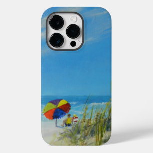 Relaxing Private Beach Art Case-Mate iPhone 14 Pro Case