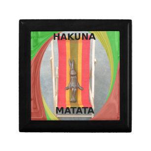 Relaxing Rabbit Vector Artwork Print Design Gift Box