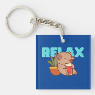 Relaxing Rodent Keyring