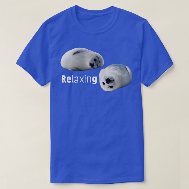 Relaxing seals TShirt (Design Front)