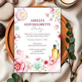 Relaxing Spa Girls Weekend Hatchelorette Party 