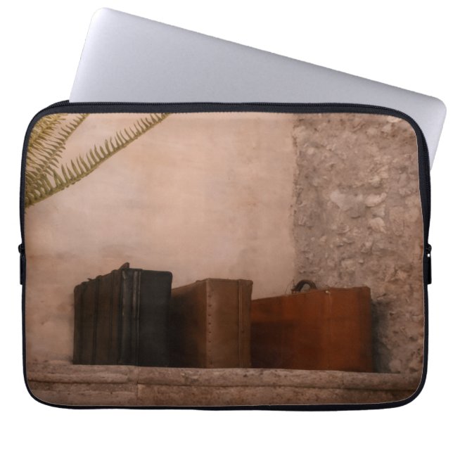 relaxing touch to your home laptop sleeve (Front)