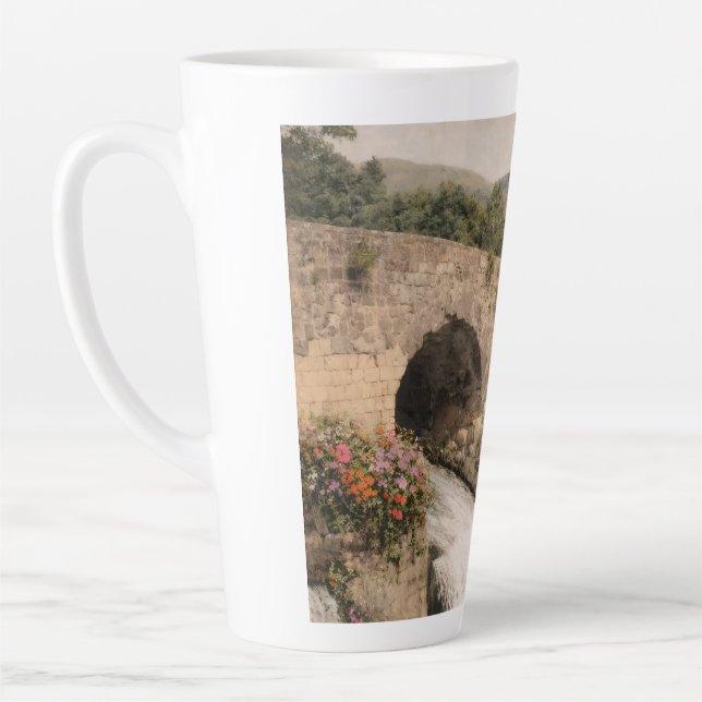 relaxing touch to your home latte mug (Left)