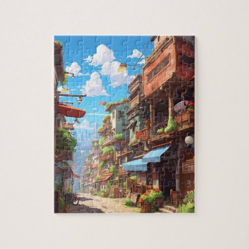 Relaxing Town Jigsaw Puzzle