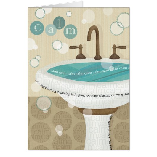 Relaxing Water Cards (Front)